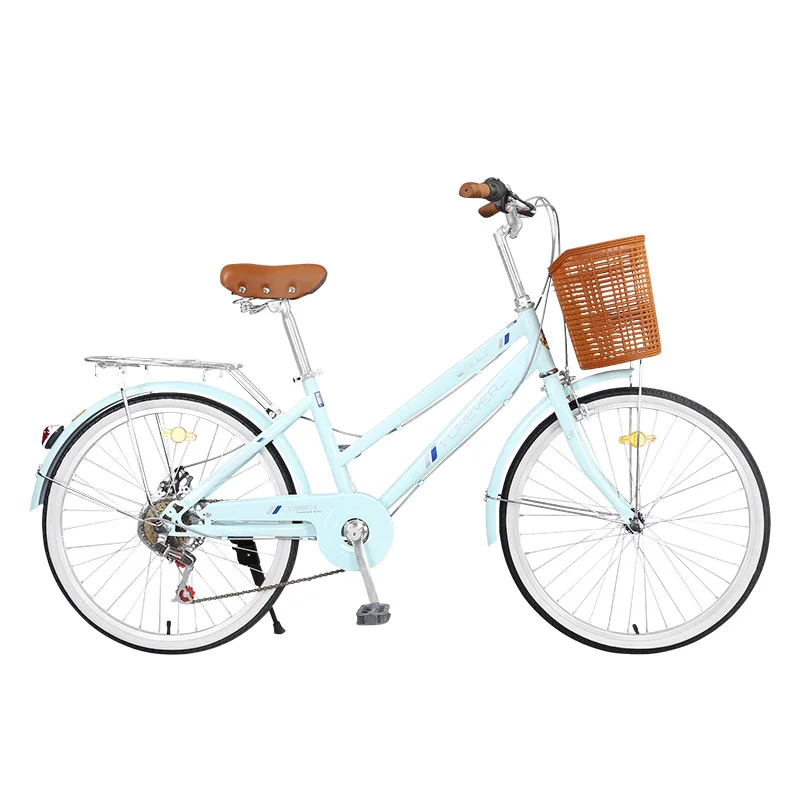 

24 Inch 21 Speed High Carbon Steel Bicycle Mechanical Disc Brake Adult City Bike Y289001 Bicycle Ride On Car Cycling Bicicleta