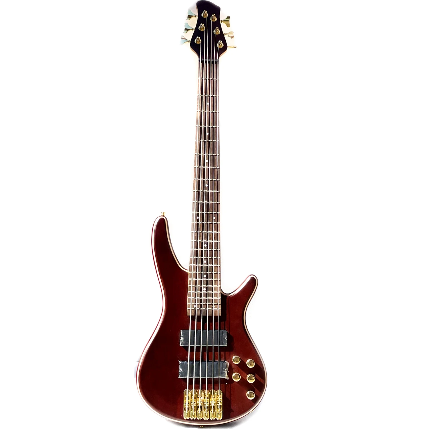 

Musoo brand electric 6 string bass with bolt on neck(MB14)