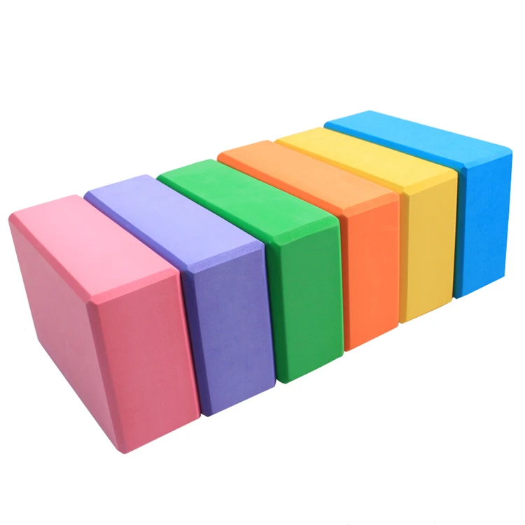 

Eco Hardness Foam Recycle Premium Fitness Eva Yoga Block, Customized color
