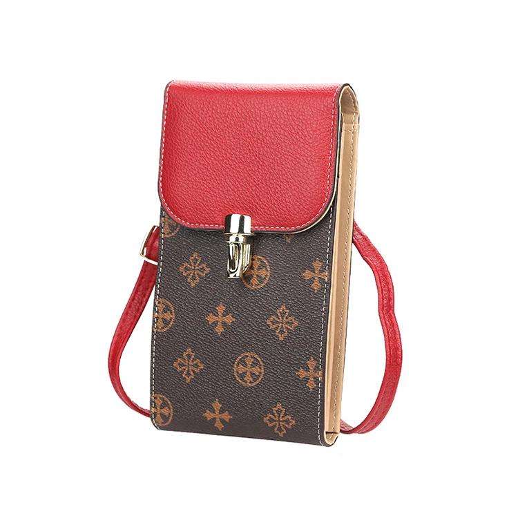 

High quality summer tote ladies new leather wallet in China, Red, black, yellowish brown