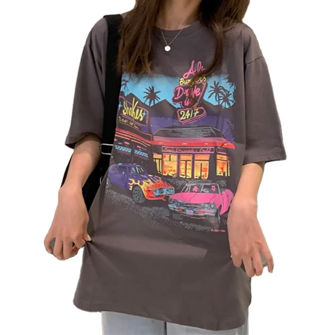 

high quality 100 polyester summer short sleeve 3d printing t shirt