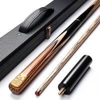 

China Factory Custom Logo Carbon Billiard Snooker Cue 3/4 Jointed Woods Snooker Cue Stick