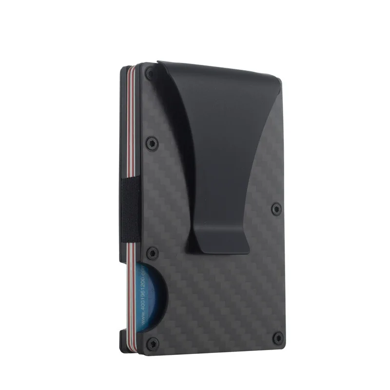 

Popular Design Carbon Fiber Walletcard holder With High Quality, Black, blue, yellow, pink, gray