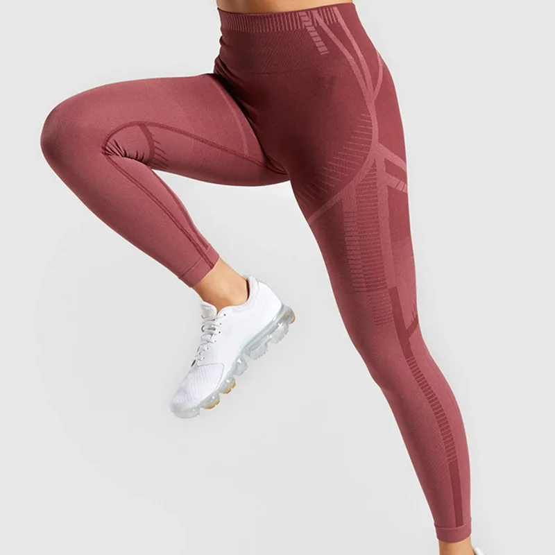 

Luck panther women leggings solid color high waist leggings