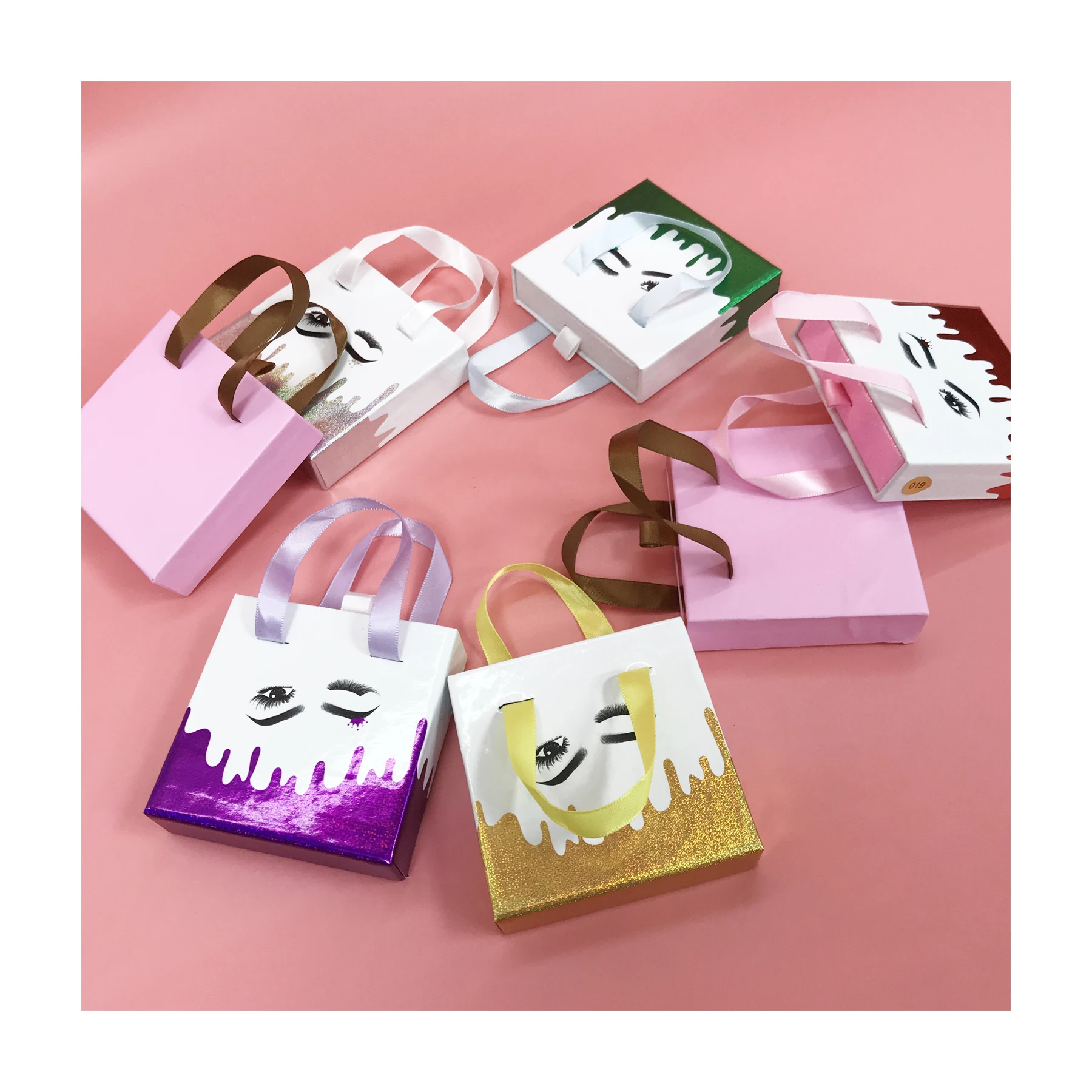 

Fur False Eyelashes Wholesale 5d dramatic mink magnetic eyelashes extension