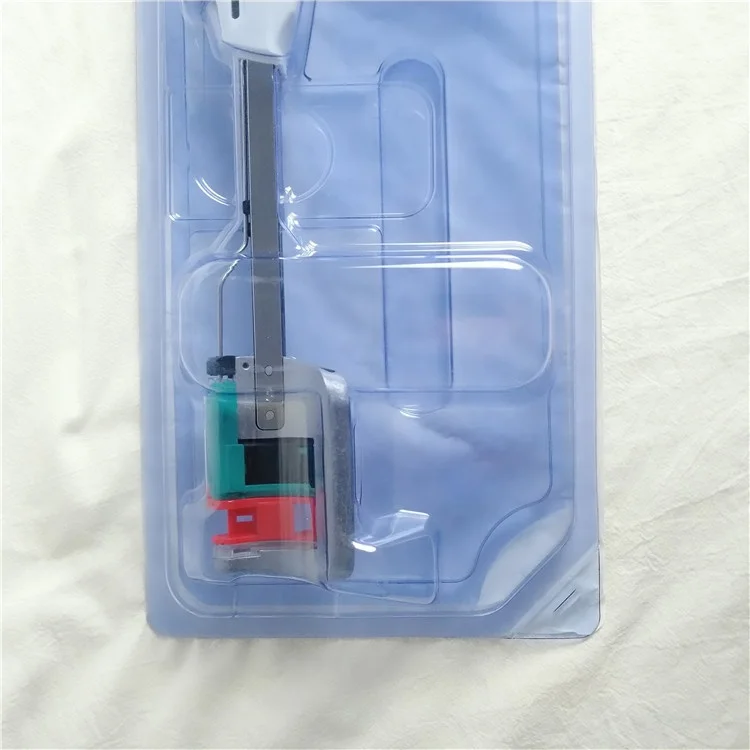
High quality disposable curved cutter stapler 