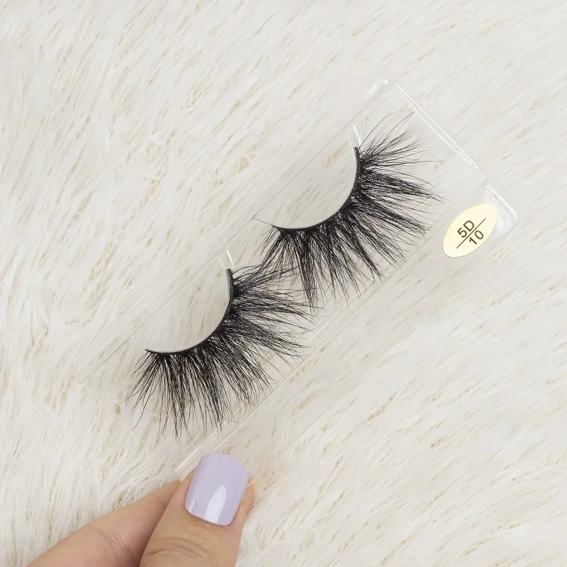 

2021 Hot Selling 5D Magnetic Mink Eyelashes With Custom Box, Black color