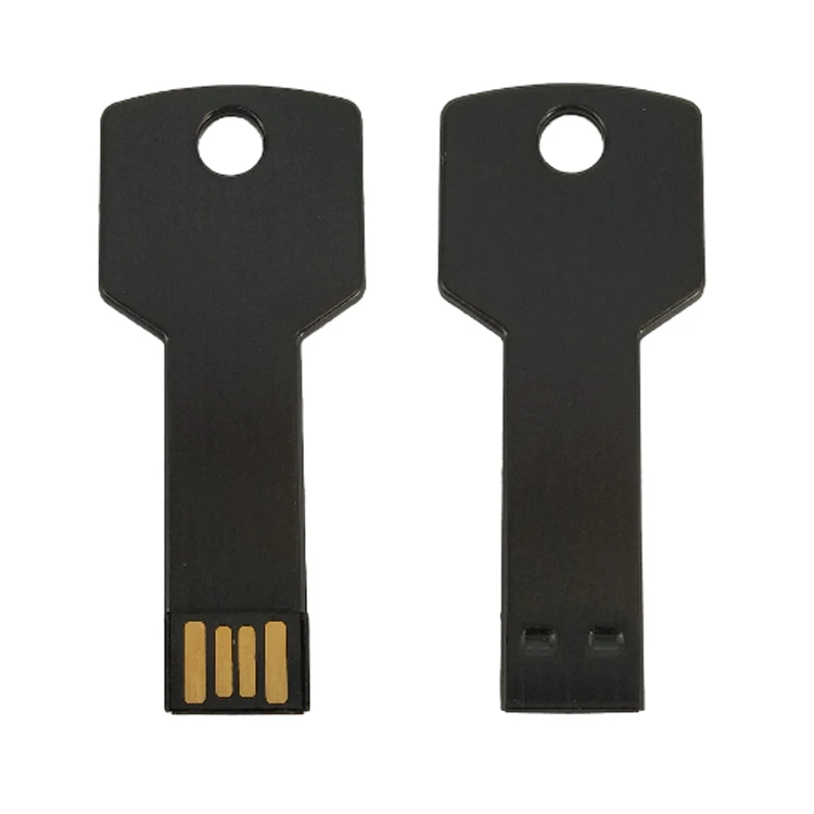 Custom Logo Mini Metal Key Shape Usb Flash Drive 2GB 4GB 8GB 16GB 32GB 64GB Pen Drive 128GB Pendrive Memorias Usb Stick Key - ANKUX.COM