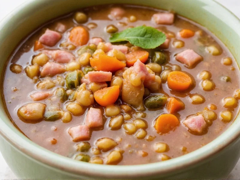 Classic Ham and Lentil Soup Recipe: Ready in 45 Minutes