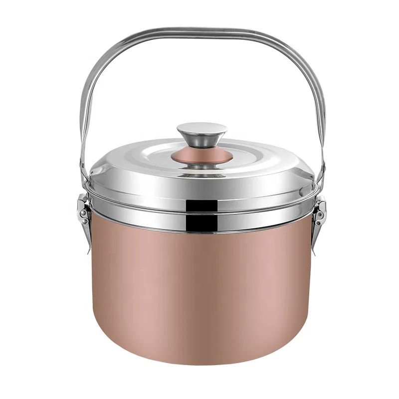 
New 6L stainless steel kitchen energy saving cooking soup pot 