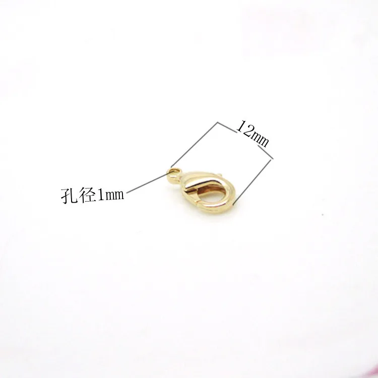 

NANA high quality 24k gold filled 9/12mm lobster clasps for jewelry