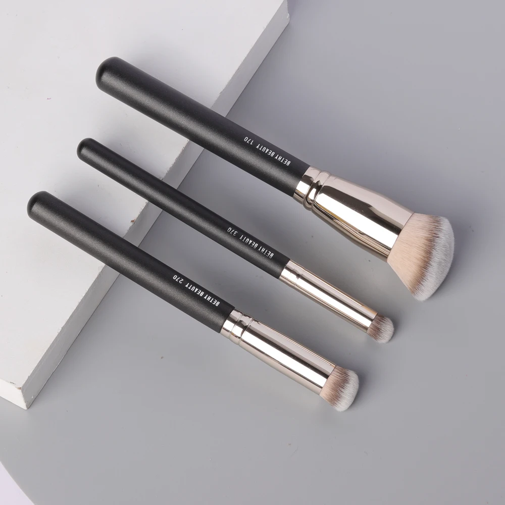 

Bethy Beauty 2/3 pcs Foundation Concealer Brush Set Makeup Brush 170 270 Synthetic Hair Foundation Blending Brush Cream Contour