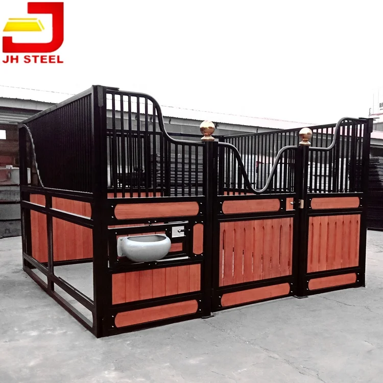 

Prefabricated Used Building Bamboo Steel Nice Metal Sliding Horse Stable Stall Doors