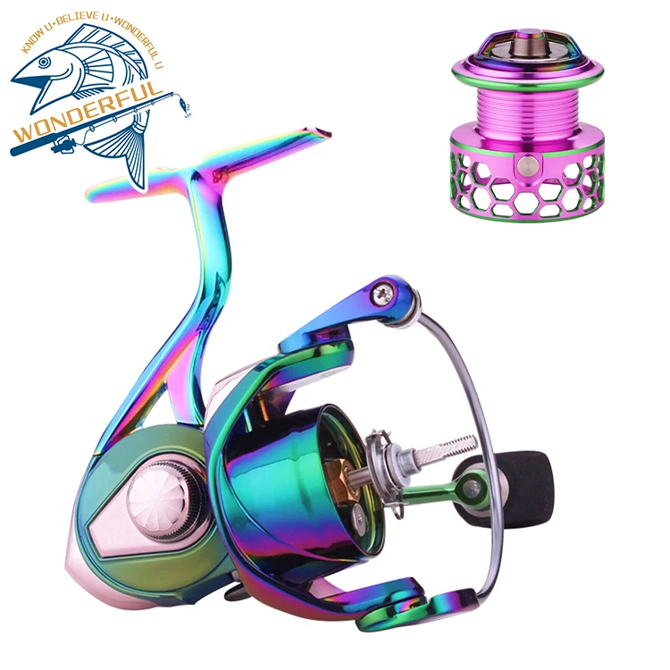 

In Stock Wholesale 9+1BB CNC Stainless Steel EVA Left Right Handle Max Drag 5kg Spinning Fishing Reel, 1colors