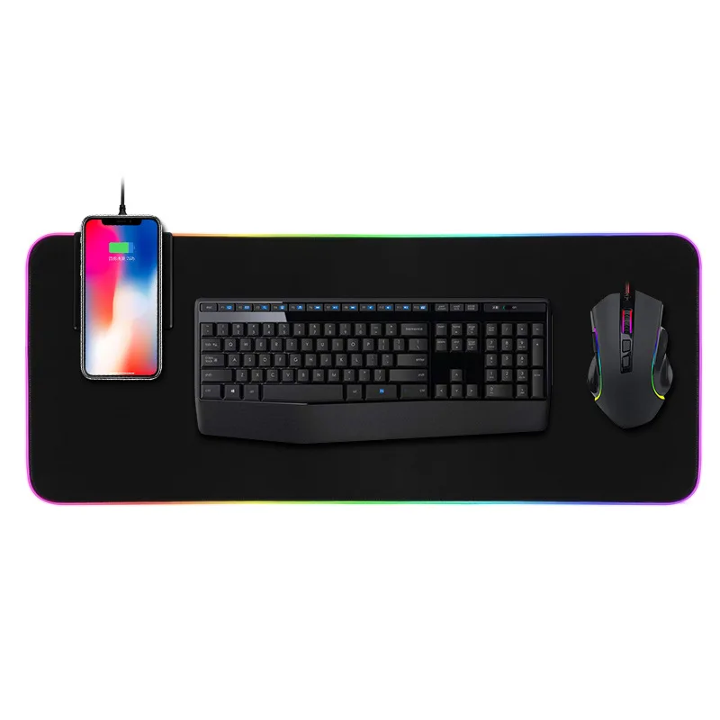 

custom oem gaming mouse pads mousepad rgb pad gamer large led extended rubber mat muismat game hard rgb mousepad