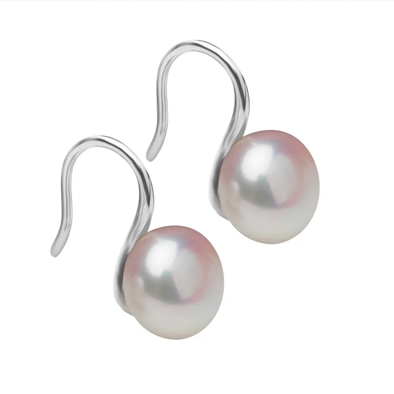 

JUHU 2021 High Quality Fashion Girls Ear Ring Beauty Classic Pearl Jewelry Studs Earring For Women, Purple, white, pink