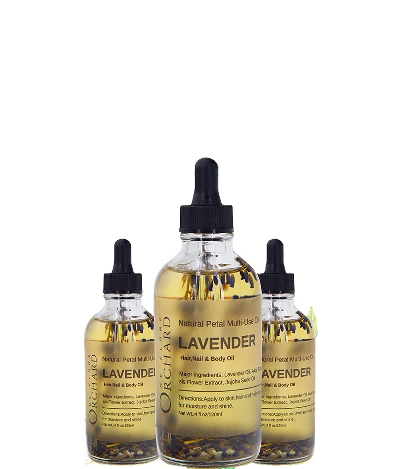 

100% pure organic diluted lavender essential oil multi-use oil