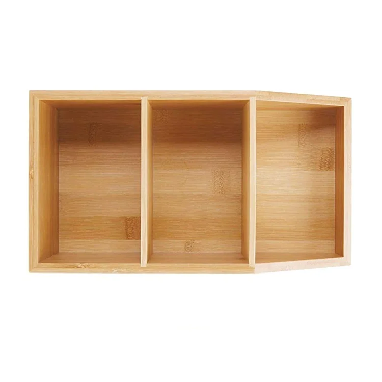 wooden kitchen storage shelf bamboo