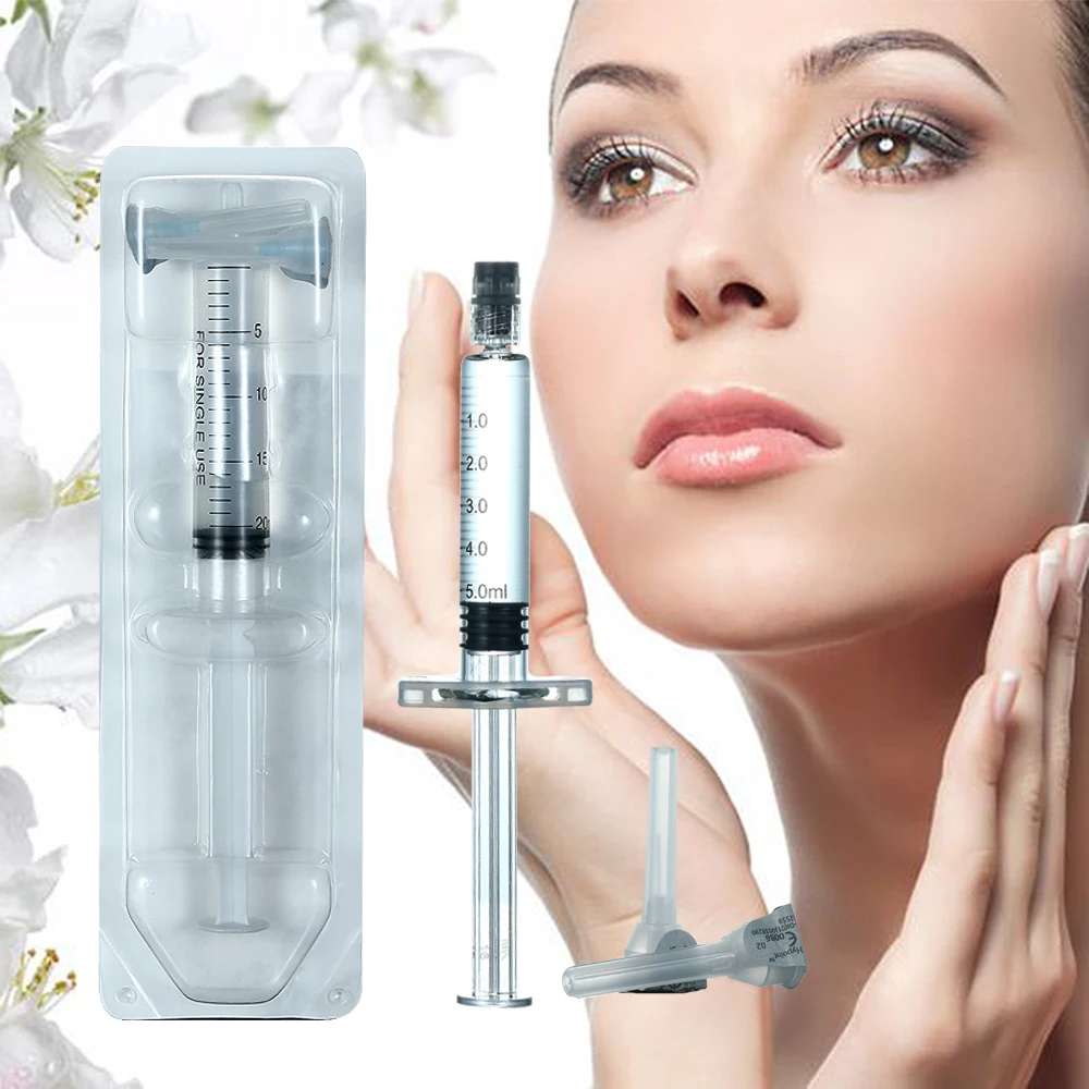 

1ml 2ml 5ml CE Eye Wrinkles Anti-aging Lip Augmentation Injectable Fine Line Ha Dermal Filler, Transparent