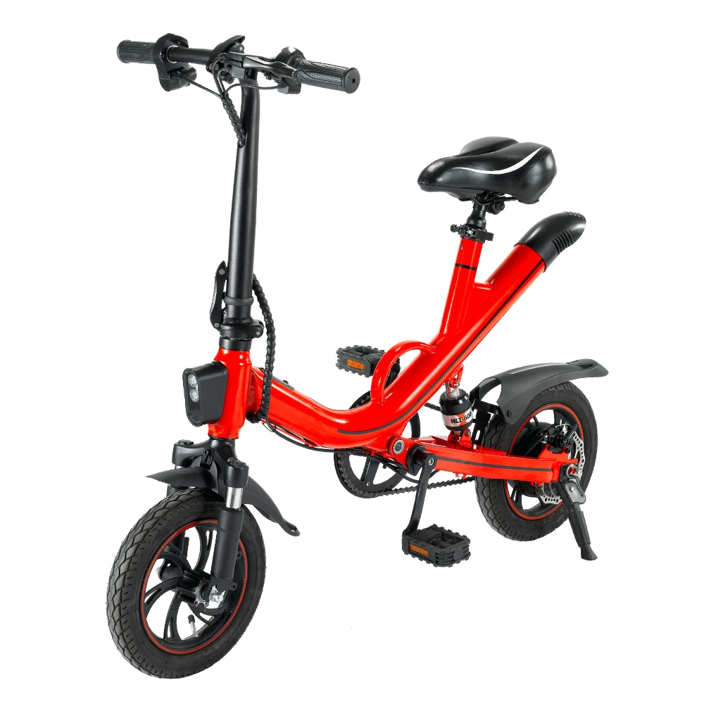 

European Warehouse 2021 Adult Mini Foldable 350W 400W 500W E-Bike Hidden Battery Folding Electric Bike