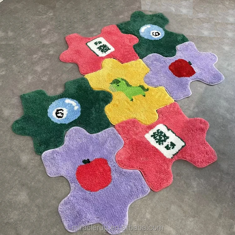 Non-slip Bath Mat Quick Dry Bath Rug Microfiber Bathroom Custom Floor Mat