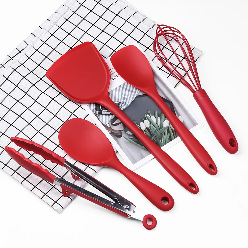 

Heat-Resistant Spatulas Non-stick Best Kitchen Tools Silicone Baking Pastry Cake Silicone Spatula Set, Custom color