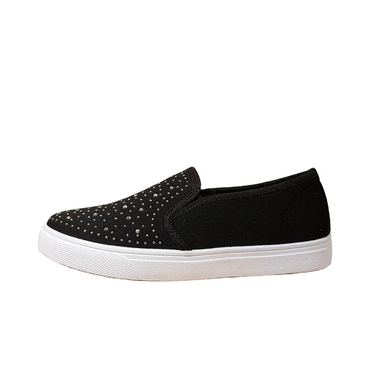

black diamond casual shoes fashion platform trendy shoes woman canvas shoes