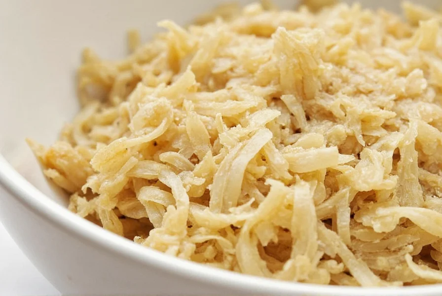 Dried minced onion measurement comparison showing fresh onion versus dried equivalent