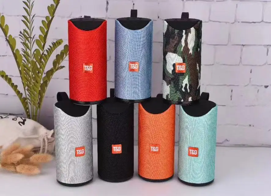 
2019 TG113 fabric portable waterproof subwoofer wireless speaker 