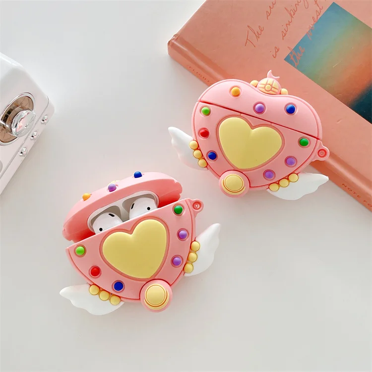 

Wholesale New Lovely Cartoon Cute Earphone Covers Funny Silicone Case For Airpods 1 2 for AirPods Pro