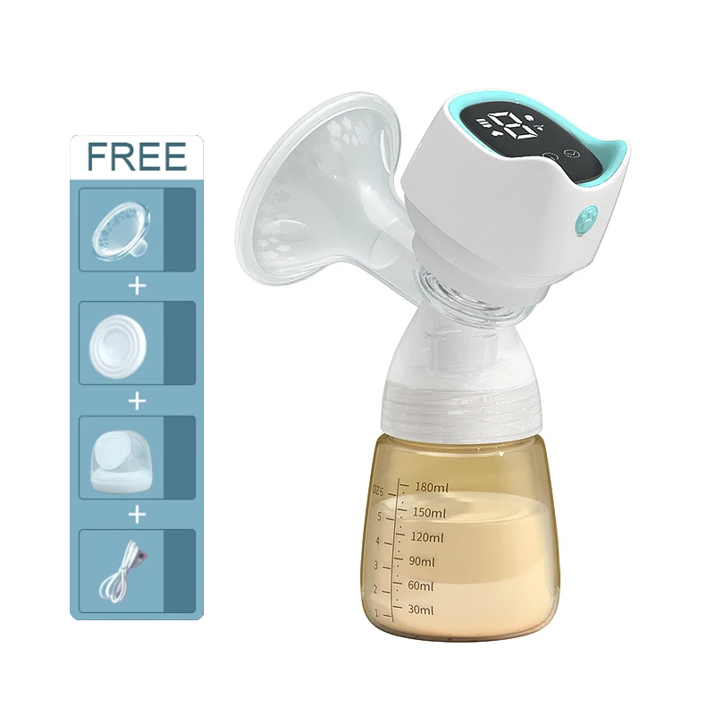 

5 in 1 Misuta Custom Electric Breast Pump BPA Free PP/PPSU Breastpump Portable USB Charge Silicone Breast Feeding Pump