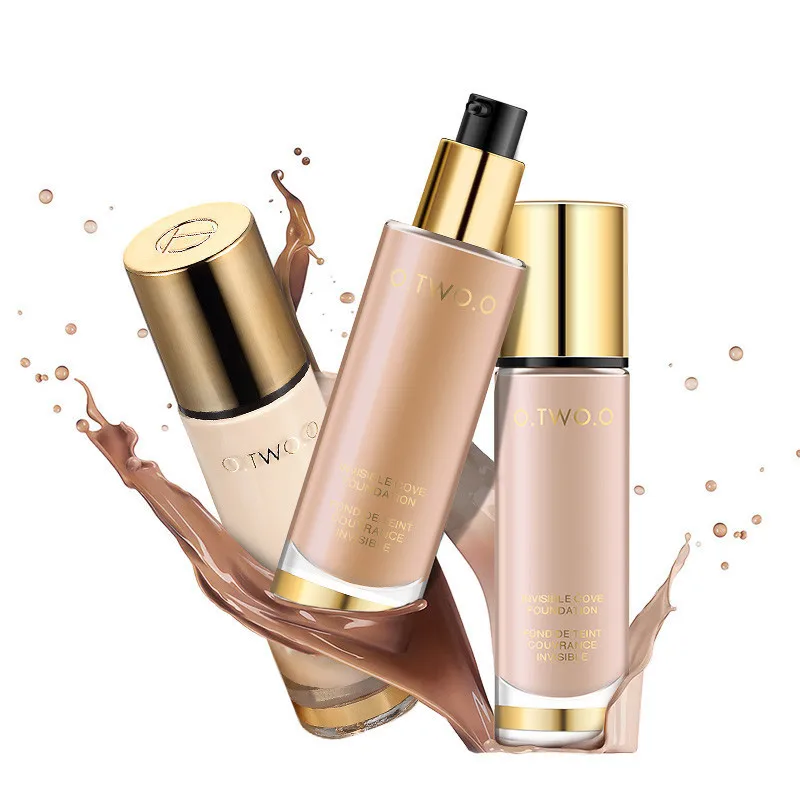 

O.TWO.O 8 colors foundation makeup liquid moisturizer waterproof foundation private label oil-control foundation