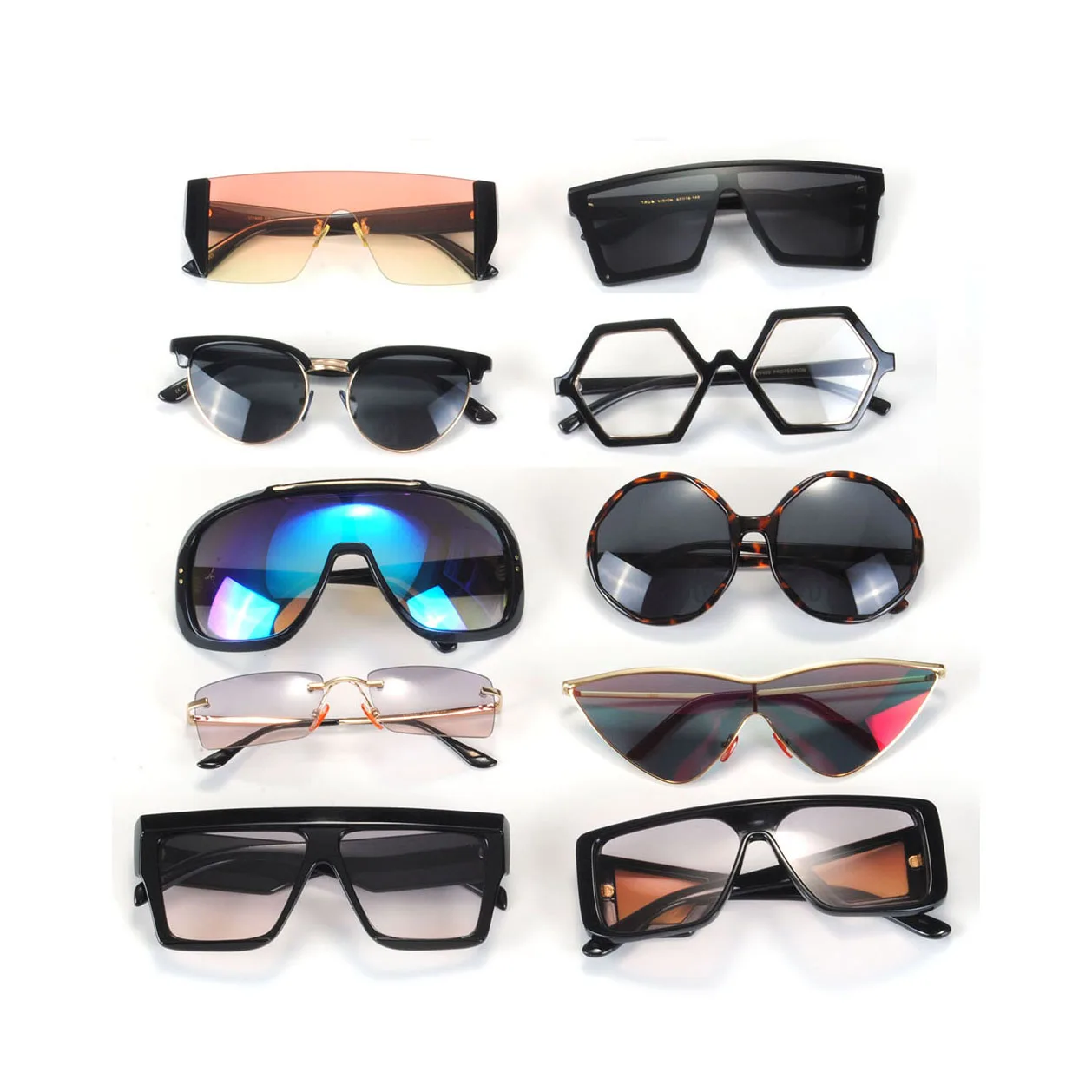 

Clearance sale 2020 wholesale eyewear unisex fashion sunglasses, Custom colors