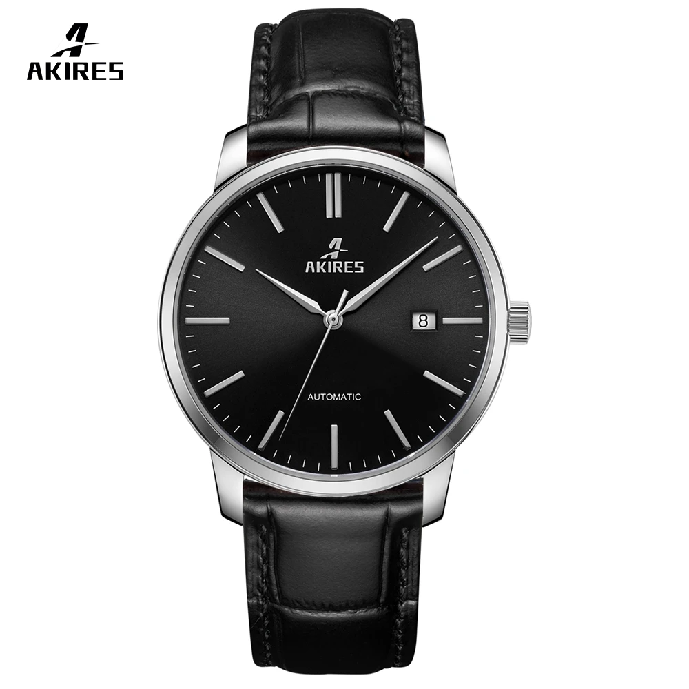 

Akires watches ETA2824 movement classic luxury stylish automatic mechanical watch for men OEM