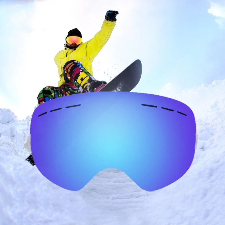 

Wildmx sports ski goggle brand anti fog snow goggles magnetic lens design custom snowboard ski glasses for mens women's