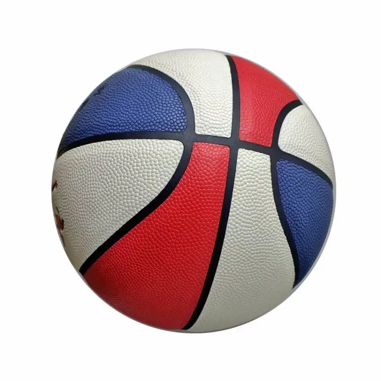 

High Quality Customized Logo Official Match Size  Laminated PU Leather Basketball For Training Outdoors&Indoors Basketball