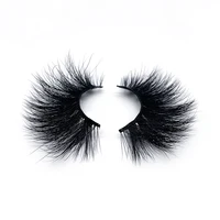 

Private Label fluffy 25mm Strip Mink Lashes Wholesale Eyelashes 5D
