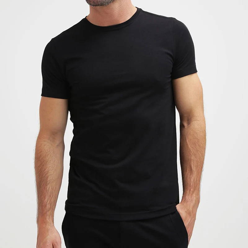 

High Quality Print Mens Sportif Homm Camisetas De Camisetas Graphic Cotton Blank White Muscle Fitness Gym Male Fitted Tee Shirts, Multi color optional or customized