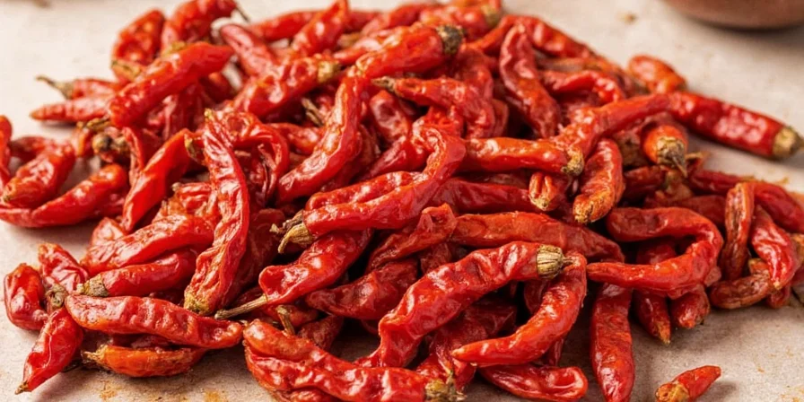 Organized Pantry with Dried Chilies