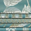Luxury floral pattern embroidered sofa cover fabric