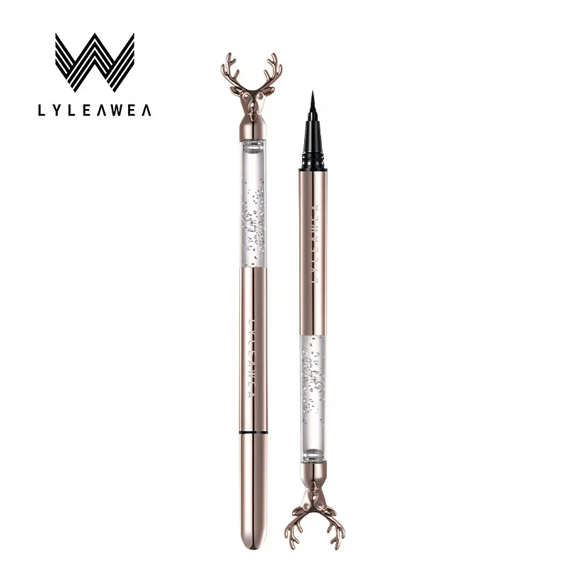 

Winstar Factory Wholesale Colorful Custom Eyeliner Charm Women Antlers Waterproof Makeup Magnetic Eyelash Eyeliner Pen Eyeliner