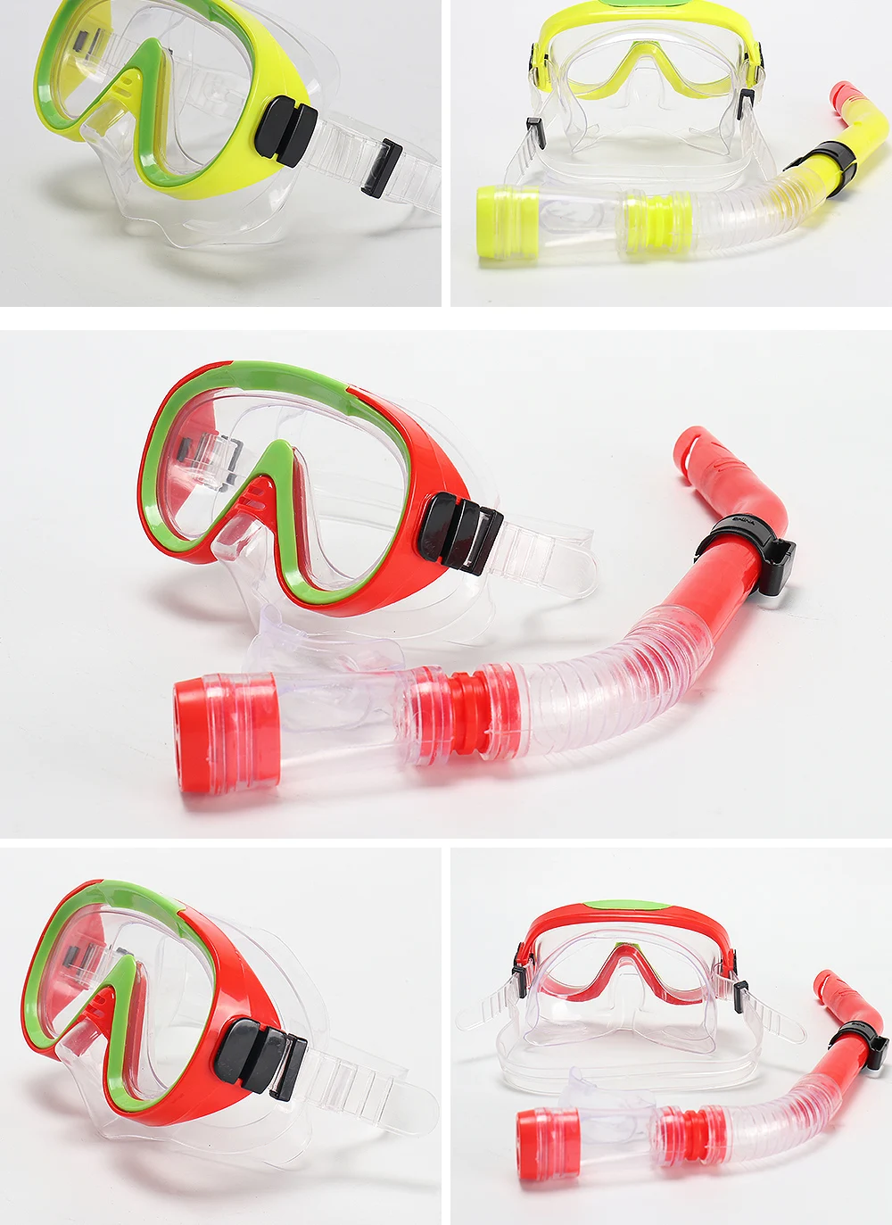 成人潜水设备水肺潜水面罩安设呼吸管防雾浮潜泳镜水下呼吸管面罩