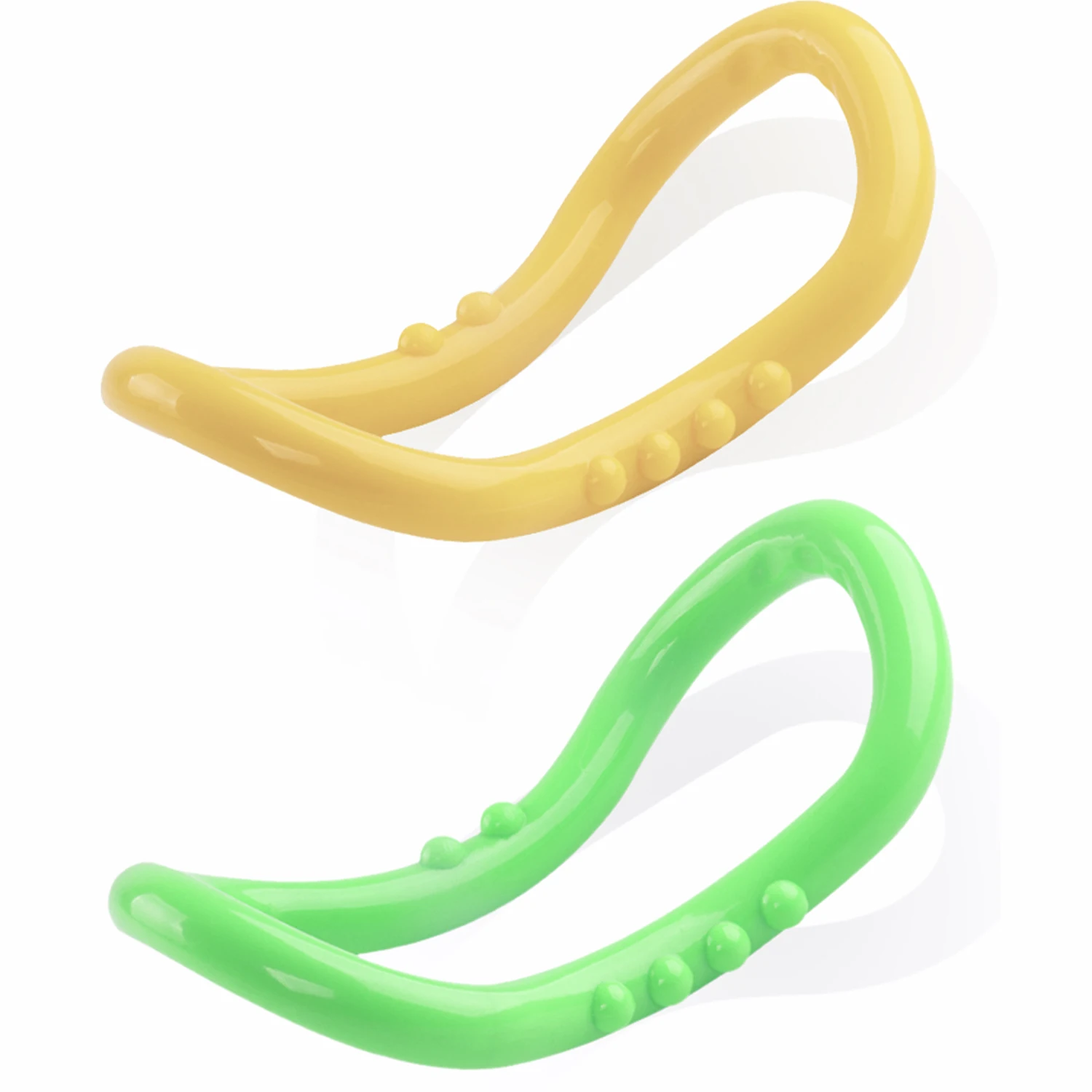 

Yoga Magic Ring Pilates Yoga Circle Equipment Muscle Trainer Workout, Yellow, green, blue, purple, pink