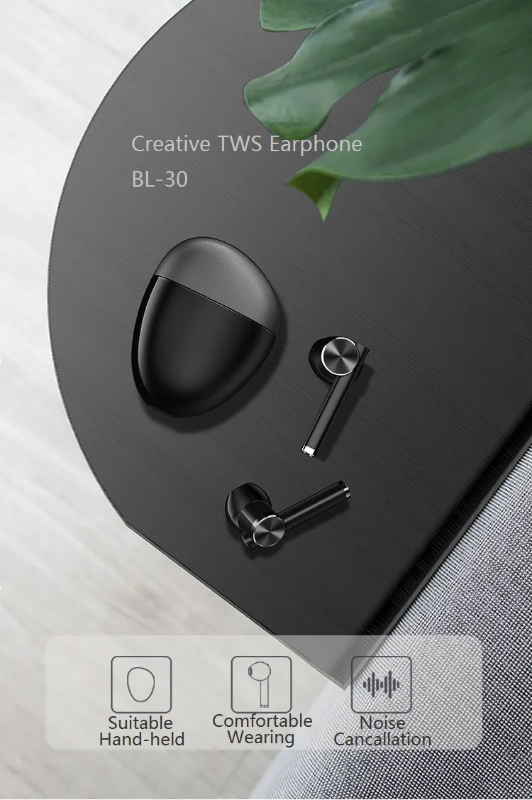 New Arrival Bannlan OEM Blue tooth 5.0 Wireless Earbuds Headphones TWS wireless earbuds blue tooth v5.0 headphones