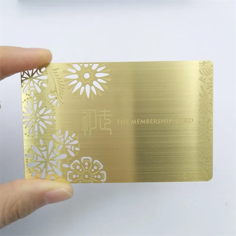 

MDT OC38 laser cut metal business card