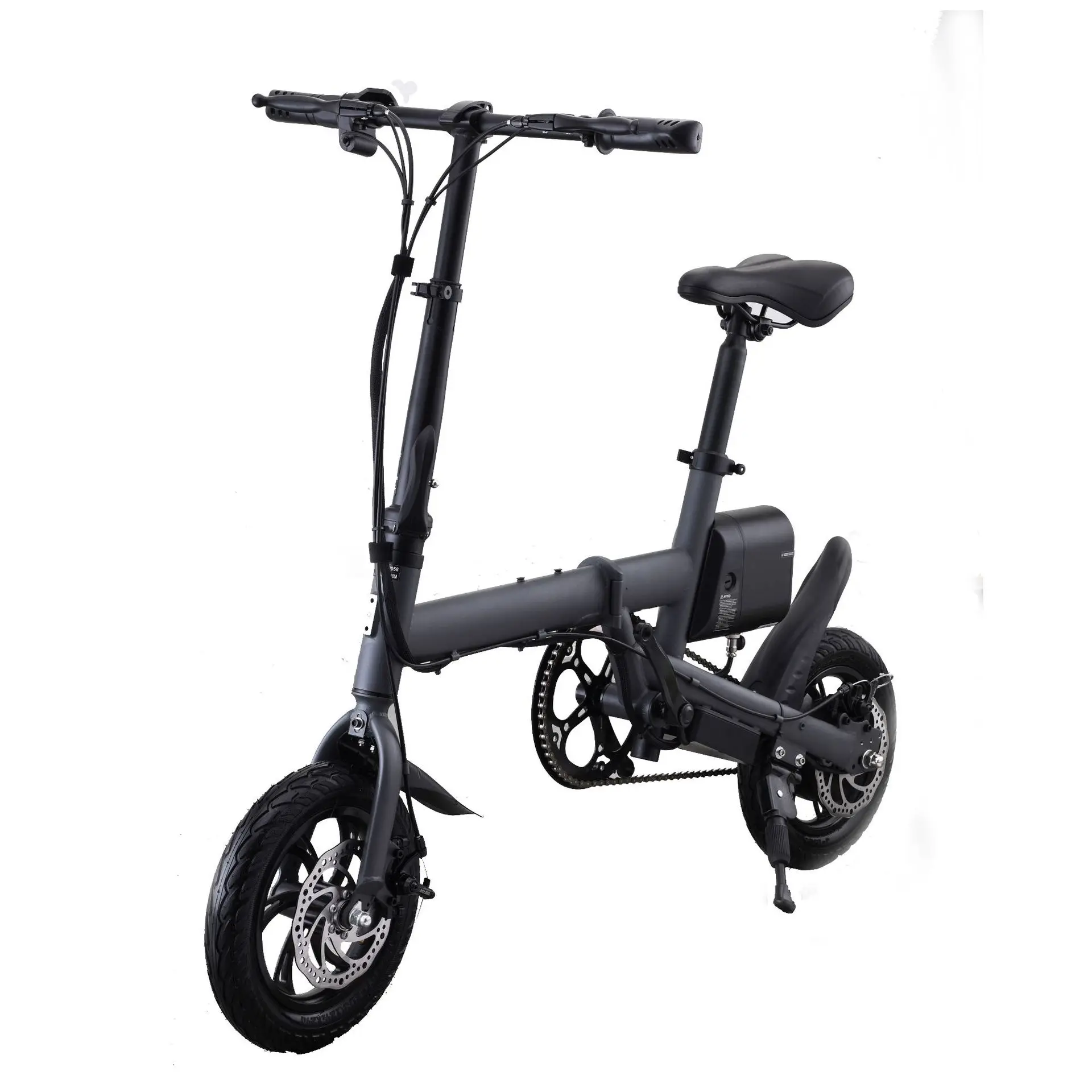 

Popular folding electronic bicycle, Black