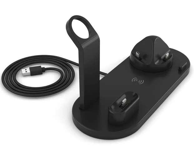 amazon bestseller 2020  3 in 1 wireless charger charging stations 4-in-1 charging station charger wireless