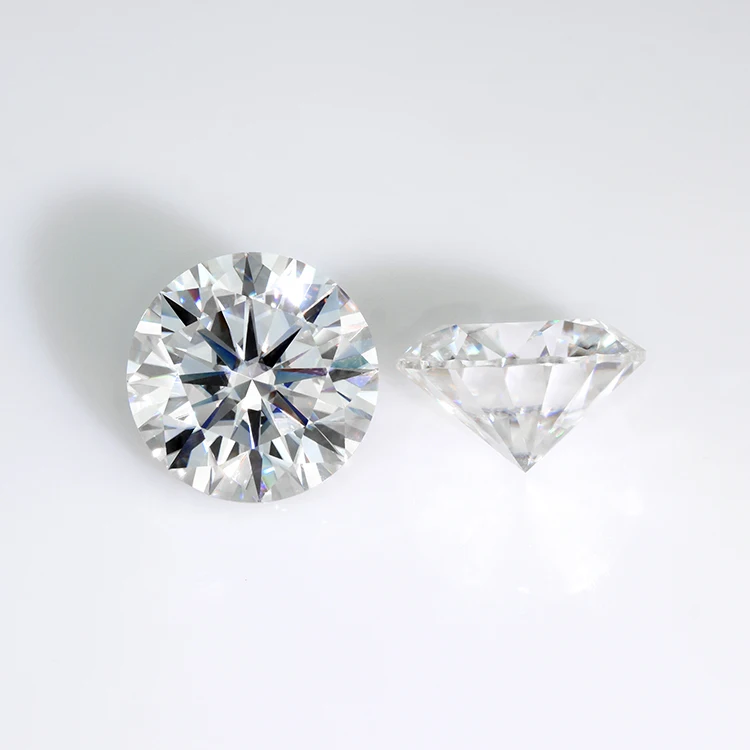 

wholesale loose gemstone 5 mm 0.5 Carat D Color VVS Round Moissanite diamond