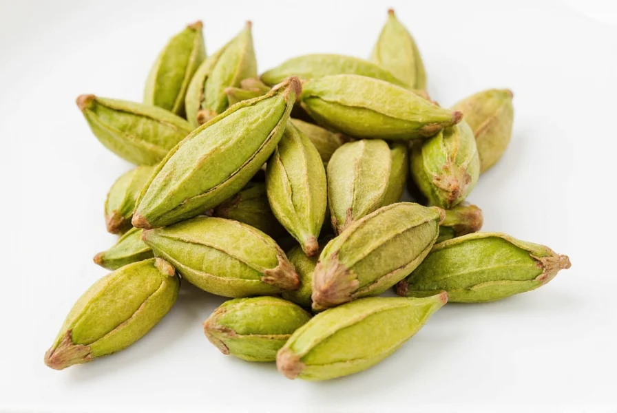 Cardamom aroma wheel showing different flavor notes