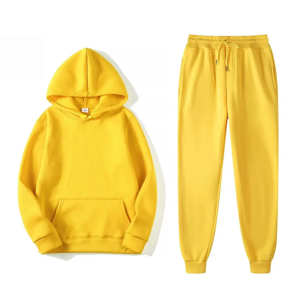 

CFY wholesale Cotton men's hoodies O -neck pure color loose cloths style Custom logo hoodies cheap custom mens sweater